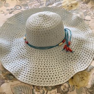 Wide brim boho sun hat